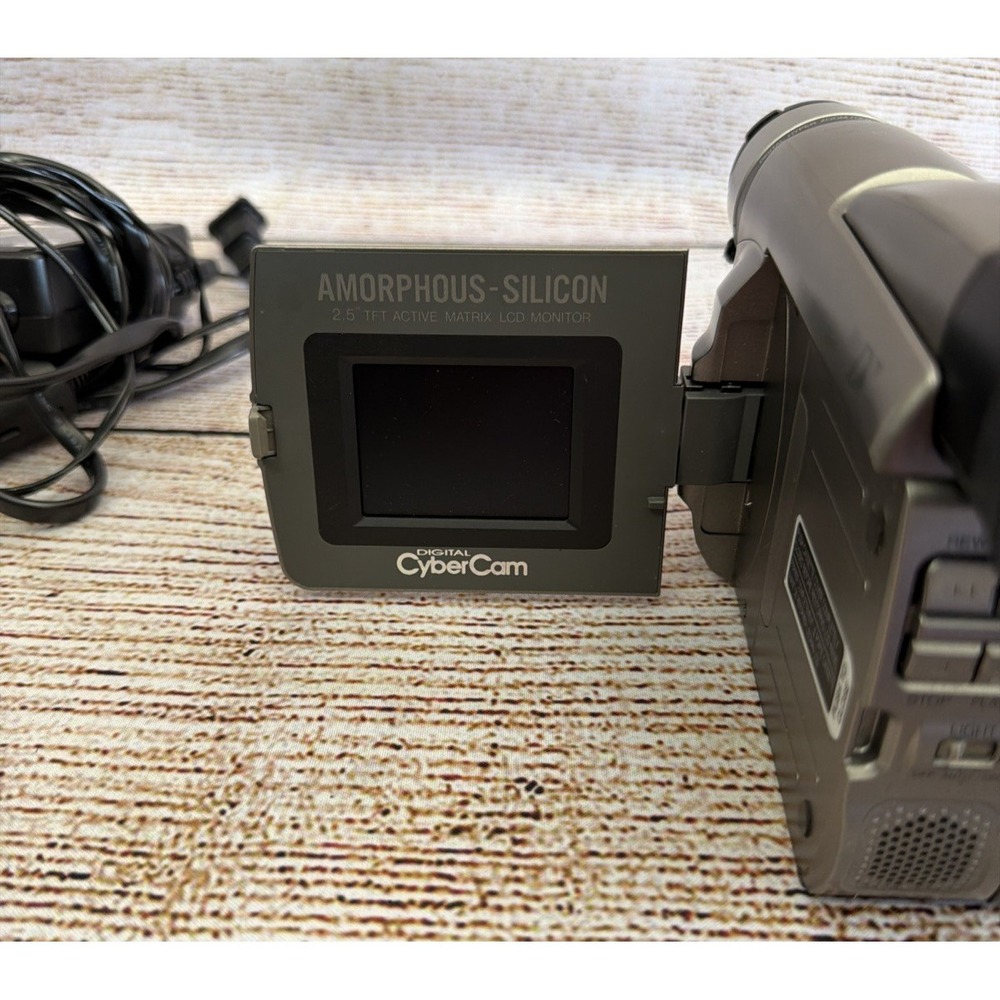 JVC Digital Video Camcorder GR-DVF21U Untested No Battery W/ Power Adapter - Picture 3 of 8